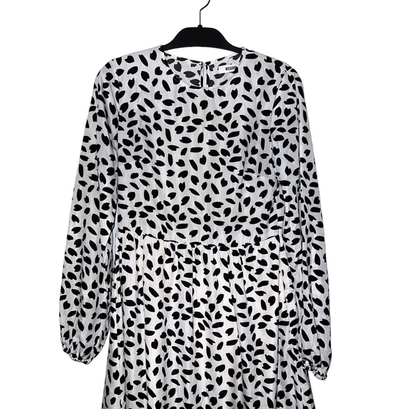 Missguided Midi Dress Size 4 Classy Normcore Preppy Fall Easy Lightweight - Picture 2 of 15